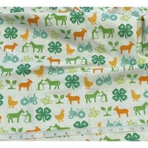 (43.5" x 40") 4-H Cotton Fabric, Joann's Exclusive